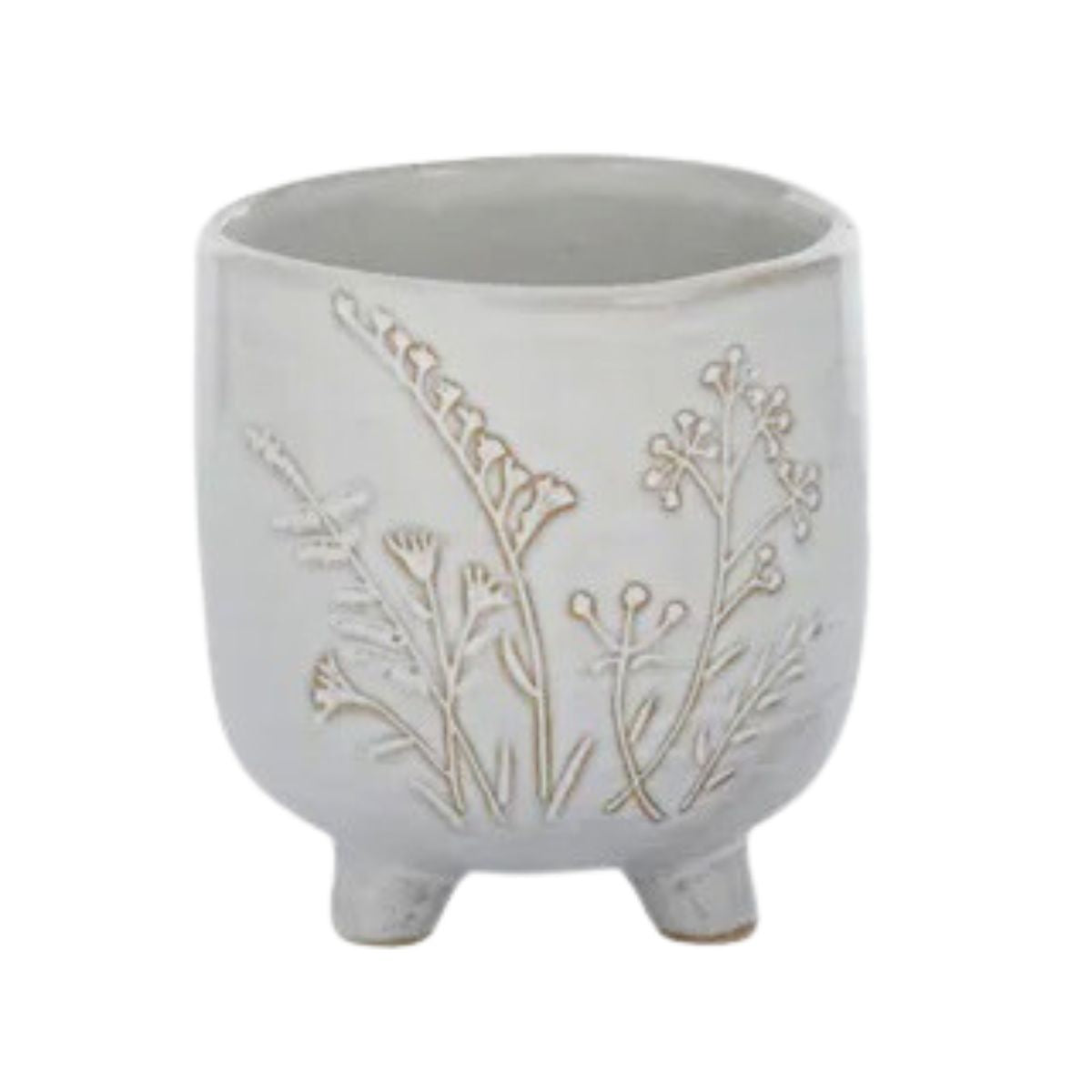 Oshi Ceramic Footed Pot