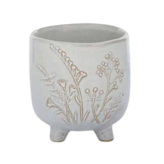 Oshi Ceramic Footed Pot