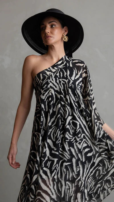 Hadassah Dress Zebra