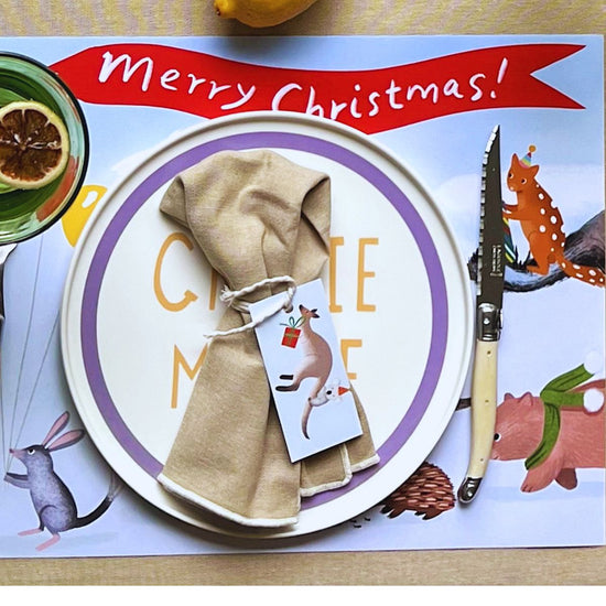 Aussie Christmas Paper Placemats