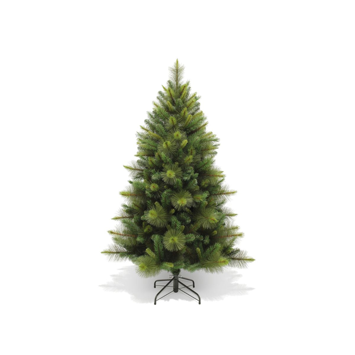 6.5ft Slim Ponderosa Pine Christmas Tree 1.98m Hinged
