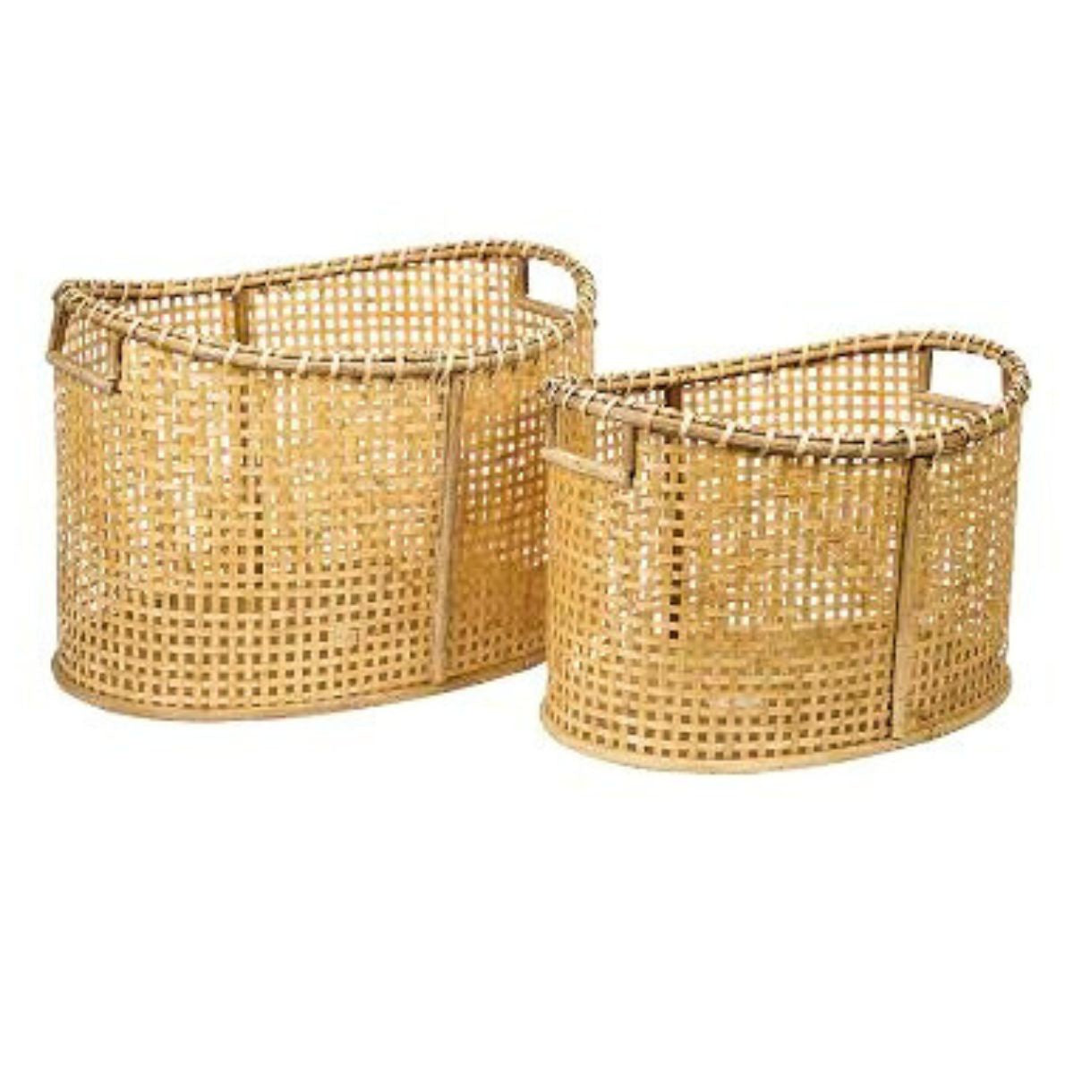 Aldo Natural Bamboo Basket