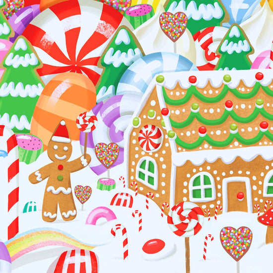 Candyland Christmas Paper Placemats