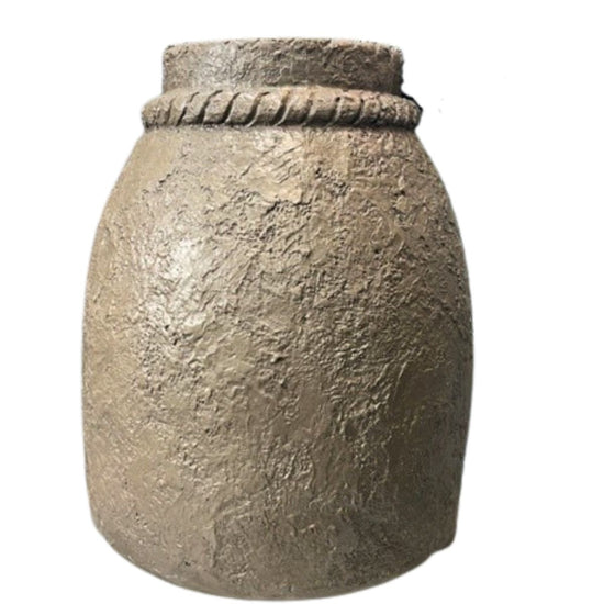 Tiana Composite Beige Vase