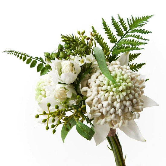 Waratah Mixed Bouquet - White