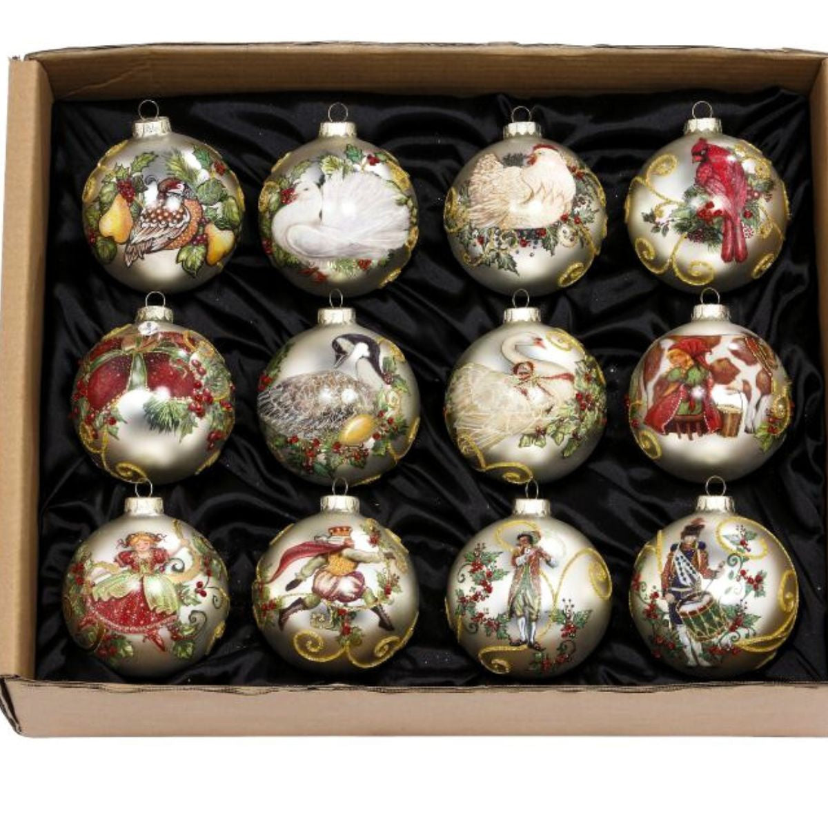 Mark Roberts Boxed 12 Days Of Christmas Ornaments