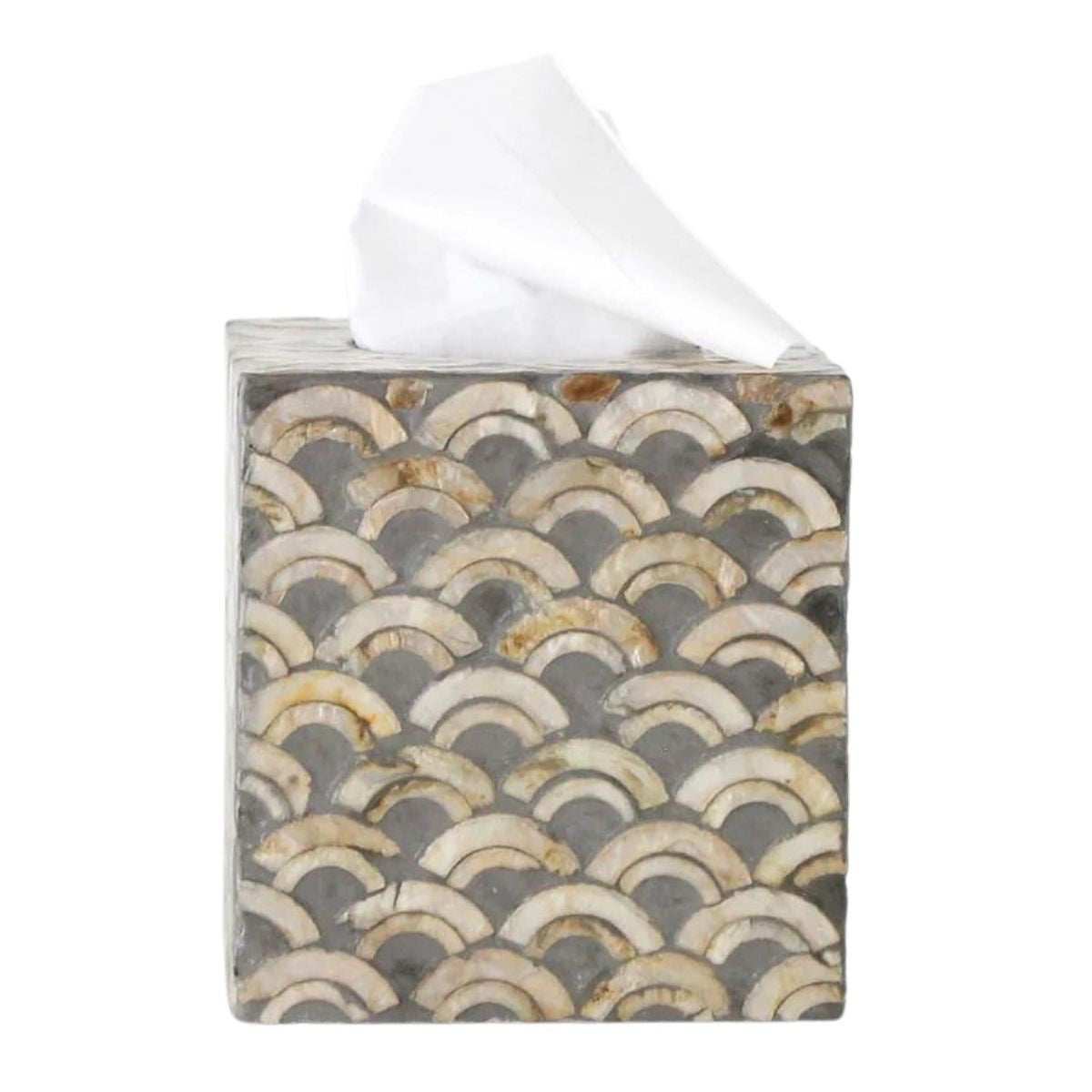 Aditi Inlay Tissue Box Cover - Square