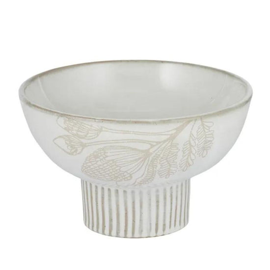 Wilde Ceramic Footed Bowl